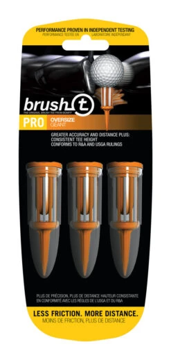 Brush-t Golf Original Brush Tees 13 Brush-t Golf Original Brush Tees -Wilson Store orange