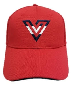 Volvik Hat Golf Structured Logo Hat / Cap -Wilson Store red 0