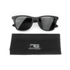 Tour Gear Polarized Sunglasses - Matte Black -Wilson Store tg120552 polarized sunglasses wipe cloth 2
