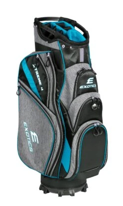 Tour Edge Exotics Xtreme 4 Cart Bags -Wilson Store xtremeblueplaidblack